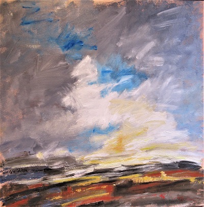 104 Apricity Warmed by the Winter sun 70x70x4 01.02.2021 (3)