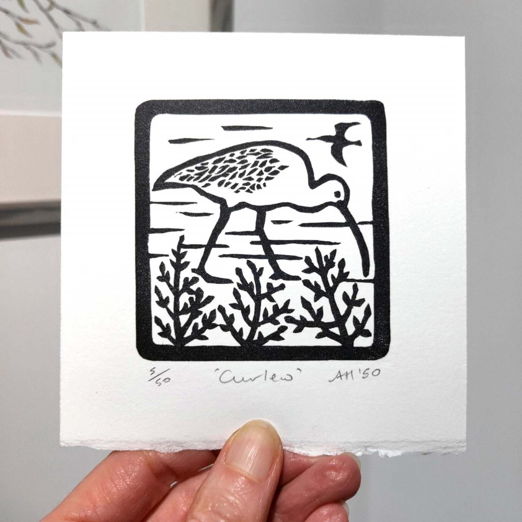 Curlew print