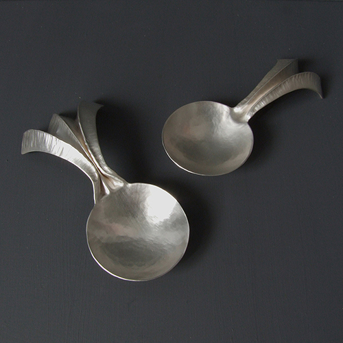 Nettie Birch Folded Caddy Spoons