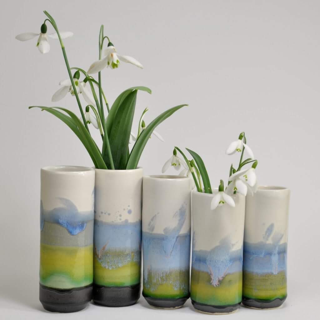 Anja Penger-Onyett, Horizon Windowsill Vases