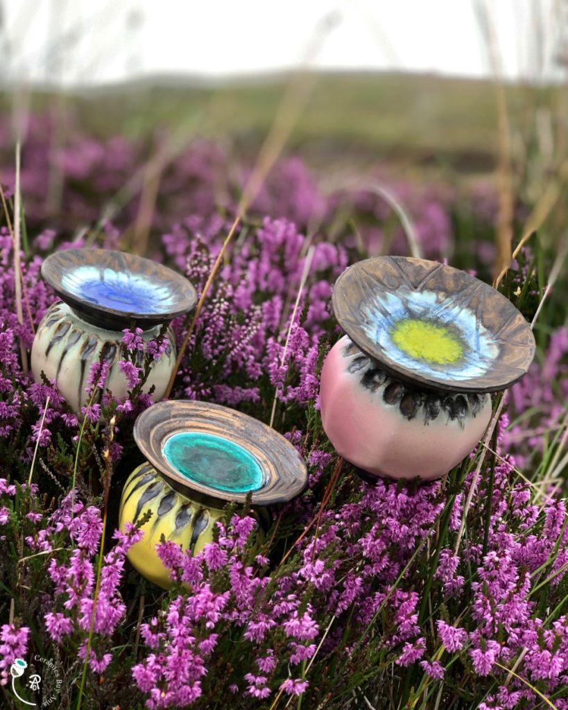 Anja Penger-Onyett, ceramic poppy seed heads