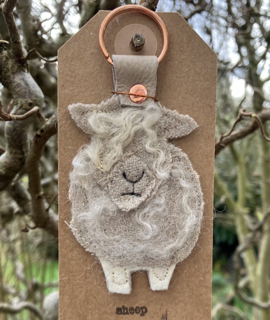 sheep-keyring