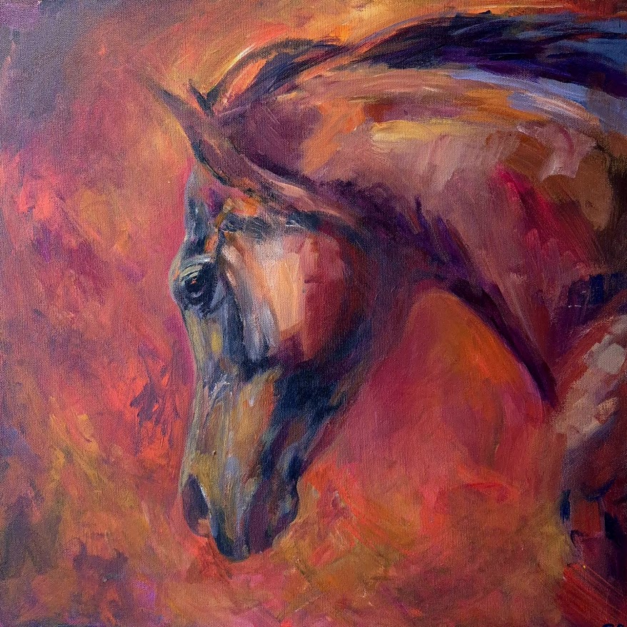 Horse-painting-by-susan-gardner